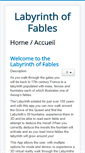 Mobile Screenshot of labyrinth-of-fables.com
